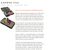 Tablet Screenshot of lonposusa.com